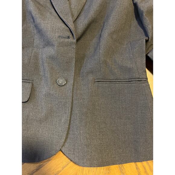 Calvin Klein Charcoal Women’s Career business Pant Suit Classic Fit slacks - Picture 5 of 11